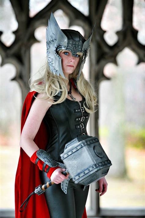 Thor Cosplay Lady Thor Female Thor Genderbent Girl Cosplay Girl