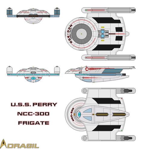 Perry Class By Adrasil On Deviantart Star Trek Ships Star Trek