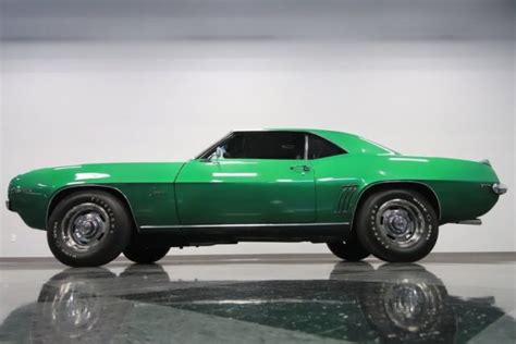 1969 Chevrolet Camaro Z28 Tribute 59595 Miles Rallye Green Coupe 302