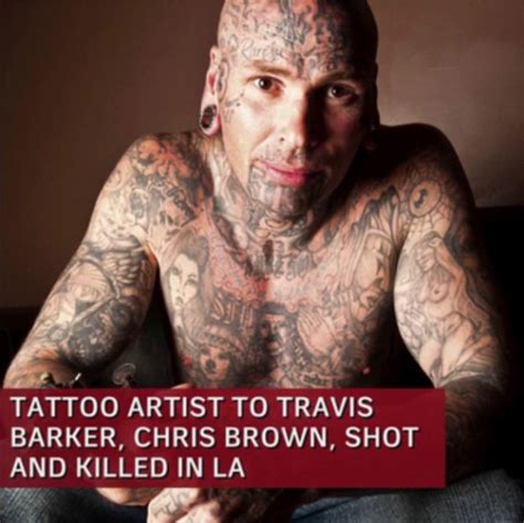 April 15, 2013 tony baxter knuckle tattoos 0. Tattoo Artist 2 Travis Barker, Chris Brown, Shot And ...