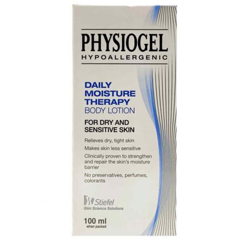 Physiogel Hypoallergenic Daily Moisture Therapy Body Lotion Stiefel