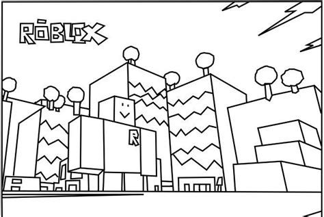 Roblox Coloring Pages | Coloring Pages for Kids – Coloring Lesson