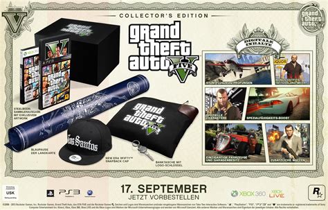 Grand Theft Auto V Die Sammler Editionen Im Detail