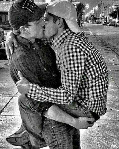 Lgbt Love Beautiful Men Kissing