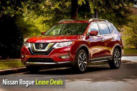 best nissan rogue lease deals special offers and incentives carsplan