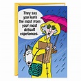 Maxine™ Rainstorm Funny Encouragement Card in 2021 | Funny ...