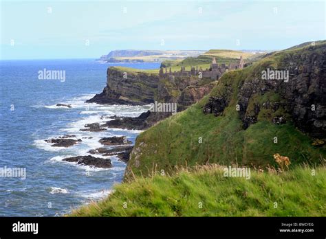Dunluce Castle Causeway Coast Northern Ireland Stock Photo Alamy