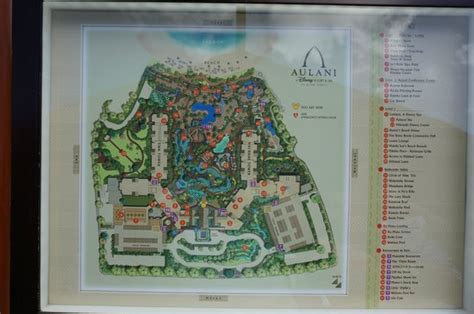 Map Picture Of Aulani A Disney Resort And Spa Oahu Tripadvisor