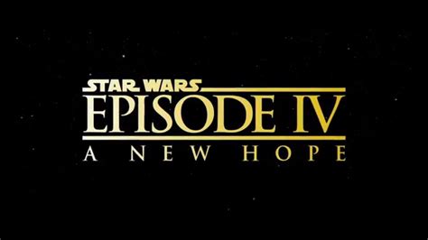 Star Wars Episode Iv A New Hope Modern Trailer Youtube