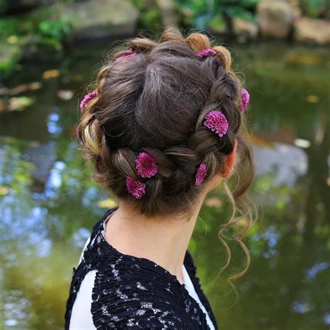 Try weaving your favourite braid while upside down to achieve this cute upside down bun hairstyle. 20 Cute and Easy Party Hairstyles for All Hair Lengths and ...
