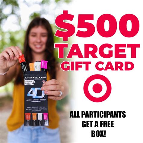 500 Target T Card Giveaway Let 4d Help You End 2020 On A High Note