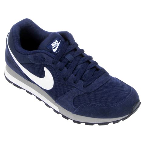 Tênis Nike Md Runner 2 Masculino Marinho E Branco Shop Timão