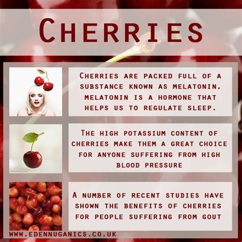 Eden Nuganics Blog Cherries The Small Red Fruits With Big Health Benefits