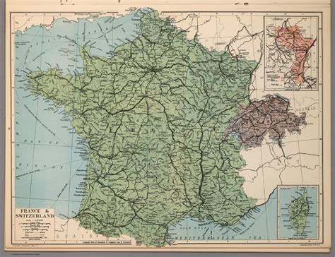 France And Switzerland David Rumsey Historical Map Collection