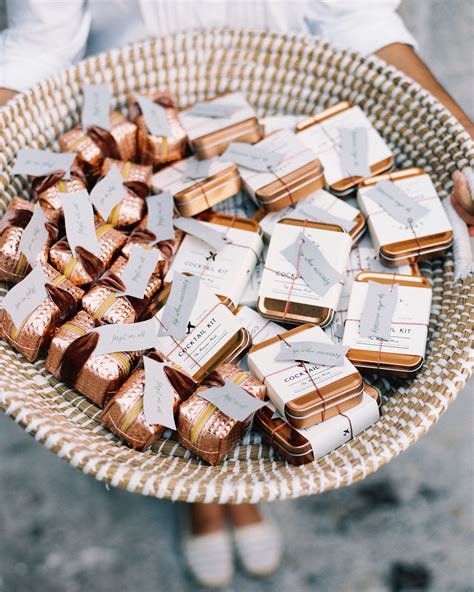 You can purchase a gift the couple specifically picked out, plus it is wrapped and delivered. 50 Creative Wedding Favors That Will Delight Your Guests ...