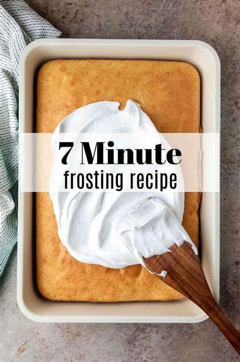 Seven Minute Frosting Is A Light And Airy Frosting Made From Cooked Egg