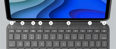 Ipad pro 11 (3rd gen). Logitech Folio Touch: Keyboard Case mit Trackpad für iPad ...