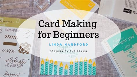 Card Making For Beginners Simple Stamping Youtube