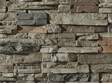 Sedona Dry Stack Faux Stone Wall Panel