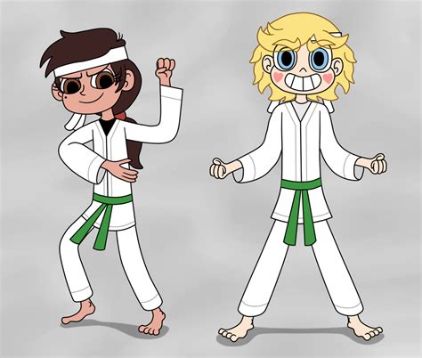 marcia diaz and comet dragonfly have the karate by deaf machbot on deviantart