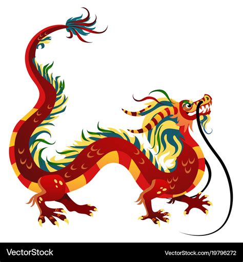 Ancient Chinese Dragon Symbol