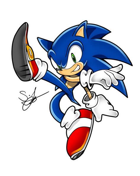 Artstation Sonic The Hedgehog Adventure Style Smash Pose