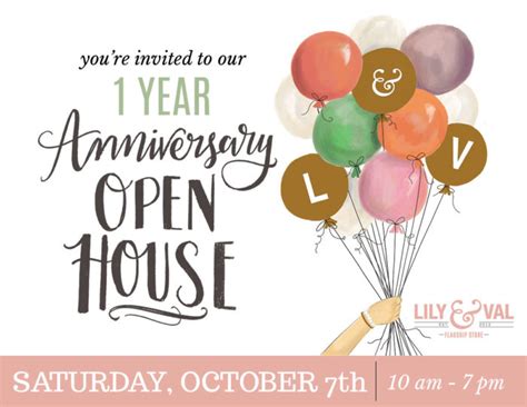 Lily And Val Flagship Store One Year Anniversary Open House Celebration