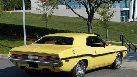 Peel Out In This Banana Yellow 1970 Dodge Challenger Rt
