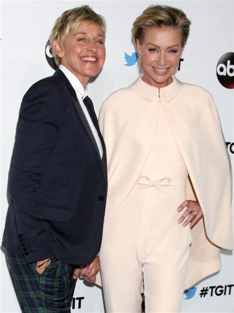 Are Ellen Degeneres And Portia De Rossi Getting Divorced See Pics Of The Couple In Happier Times