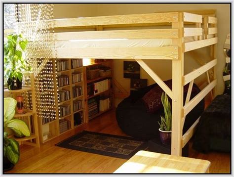 Queen Size Loft Bed With Desk Full Size Loft Beds With Desk Underneath