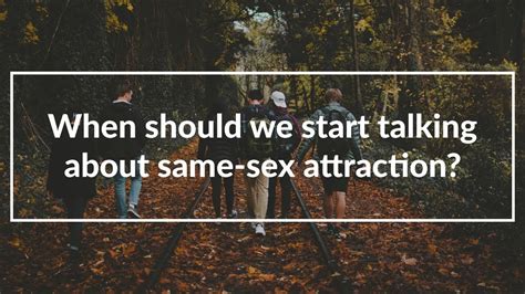 When Should We Start Talking About Same Sex Attraction Youtube