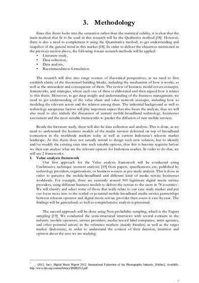3.2 methodology the methodology for the research is consists of. Methodology in a thesis proposal
