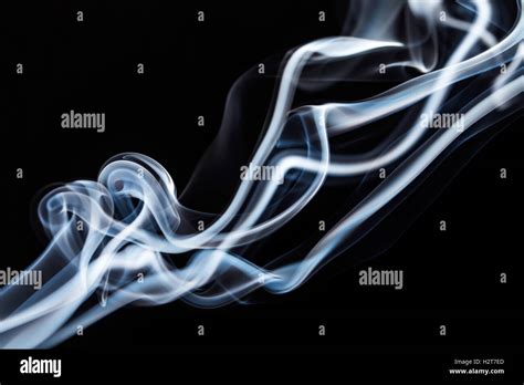 Abstract Blue Smoke Stock Photo Alamy