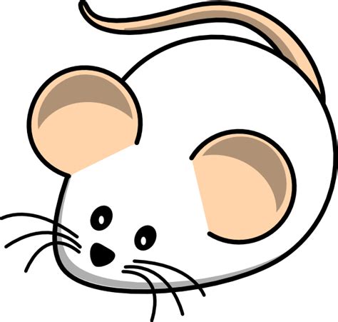 White Field Mouse Clip Art At Vector Clip Art Online