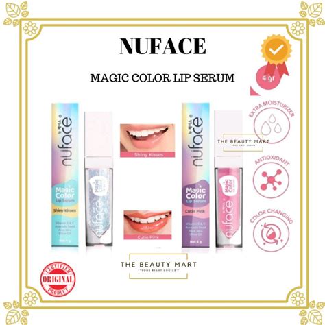 Nuface Magic Color Lip Serum 4g Shopee Malaysia