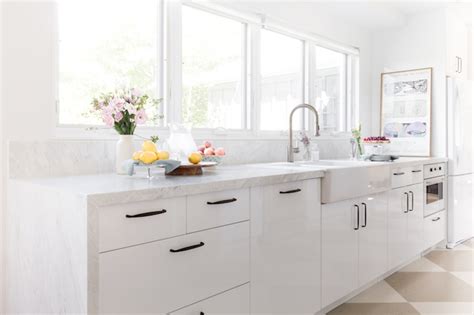 Check spelling or type a new query. Lacquered Kitchen Cabinets - Transitional - kitchen ...