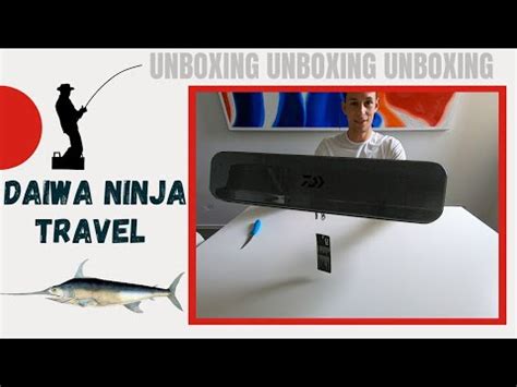 Daiwa Ninja Travel Unboxing Cm Miglior Canna Da Viaggio Per