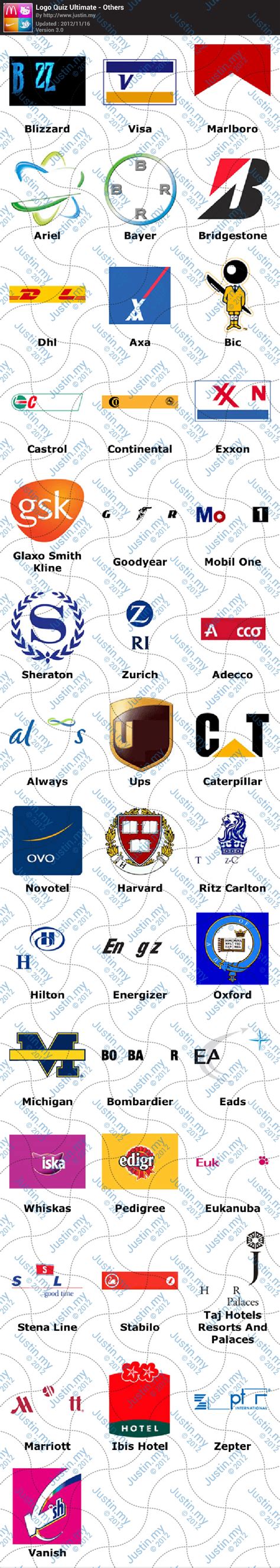 Logo Quiz Ultimate Answers Page 8 Justinmy