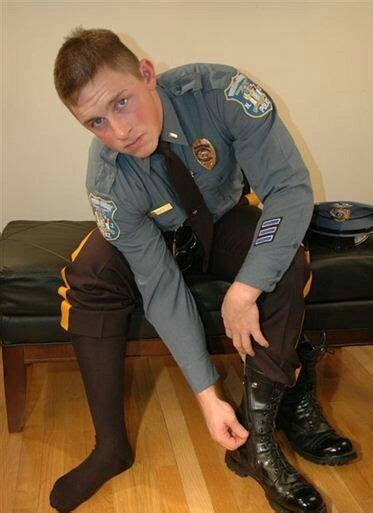 Leather Cops Hot Cops Men In Uniform Mens Tights