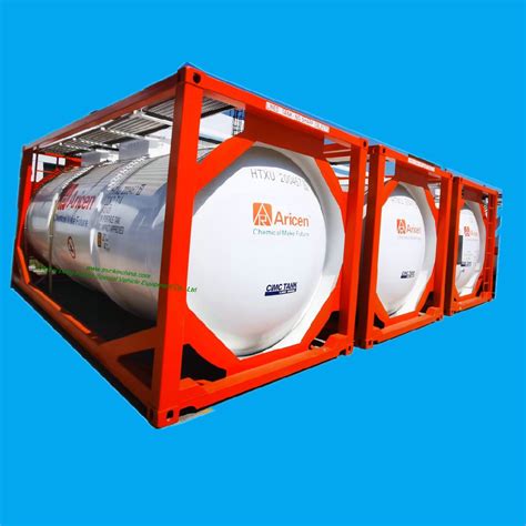 20ft T14 Iso Tank Offshore Lined Tank Container For Sulfuric Acid 17