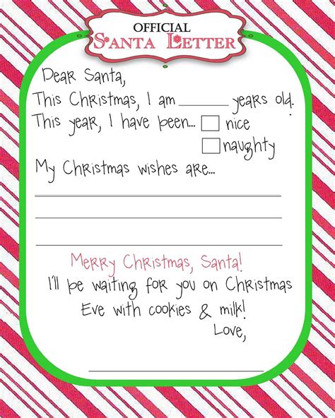 Sample Santa Letter To Child Cartaalosnodocentes