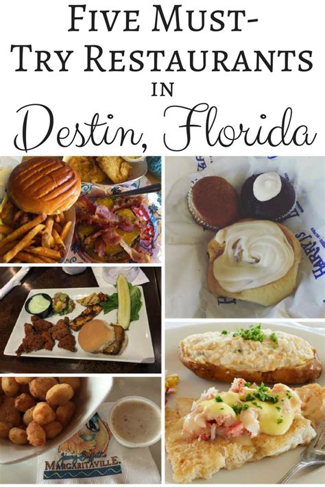Five Best Restaurants In Destin Florida Moscatomom Destin Florida
