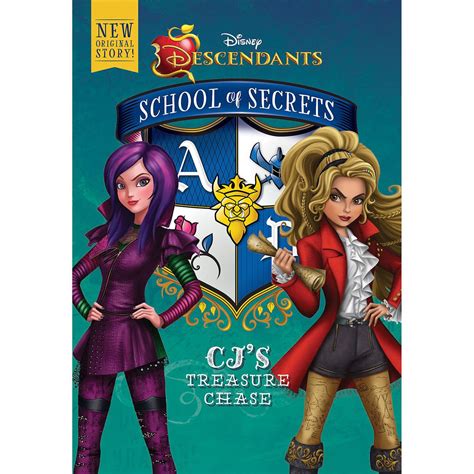 Descendants School Of Secrets Cjs Treasure Chase Book Następcy