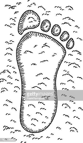 Foot Steps Line Art Photos And Premium High Res Pictures Getty Images