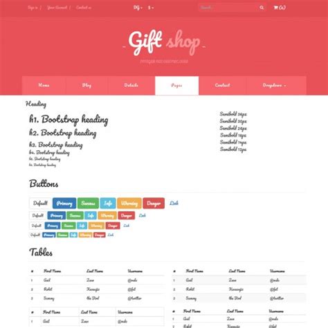 Thousands of expertly personalized unique gifts and ideas. Free Gift Shop Website Templates - TemplateOnWeb