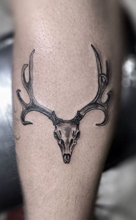 Deer Skull Tattoos Ideas Designs And Meaning Tattoo Me Now