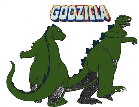9 Hanna Barbera Godzilla By Leathertachi On Deviantart
