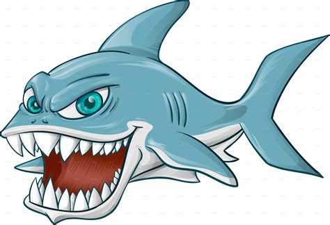 Maybe you would like to learn more about one of these? Shark Character Cartoon Over Surfboard by doomko ...