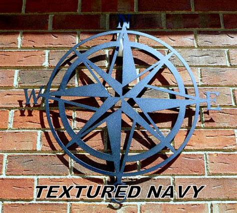 Compass Rose Metal Wall Art Nautical Compass Nautical