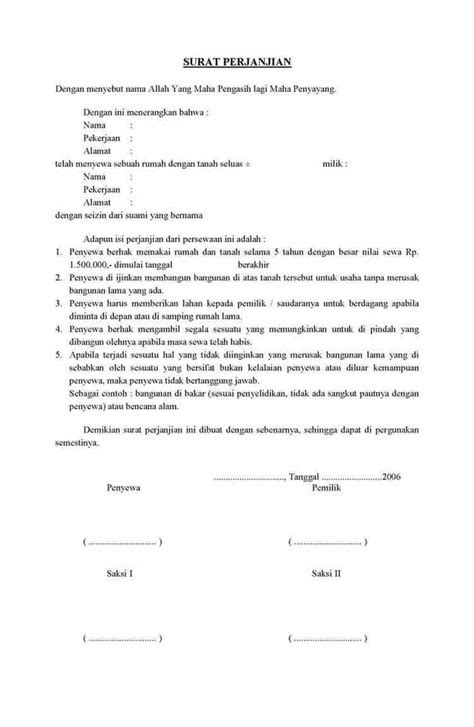 Untuk menghindari kesalahpahaman dalam dunia sewa menyewa rumah antara kedua belah pihak maka diperlukan surat perjanjian sewa menyewa rumah yang biasa disebut dengan istilahnya hitam diatas putih. Contoh Surat Kontrak / Sewa Rumah dengan Materai 6000 yang ...